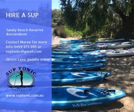STAND UP PADDLE HIRE