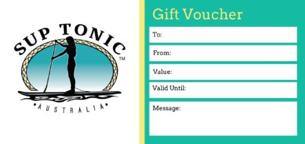 Stand Up Paddle GIFT VOUCHERS